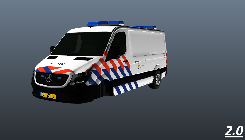 Mercedes Sprinter Dutch Politie Skin Gta Mods